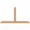 Ekena Millwork Portland Timber Gable Bracket, Western Red Cedar, 60"W x 32"H x 3 1/2"D x 3 1/2"F, 13/12 Pitch GBW060X32X0404POR00SWR - alternate 1